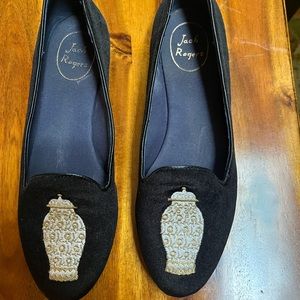 Jack Rogers Ginger Jar Velvet Flats